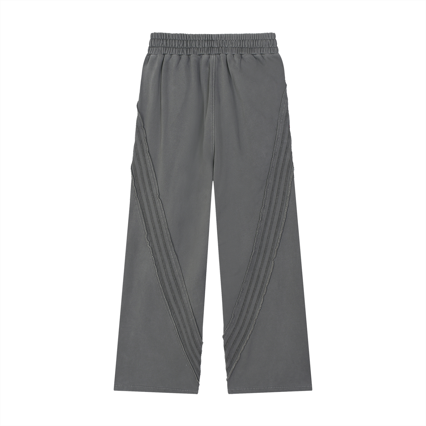 DARKFRASER Snow Washed Tape Raw Edge Sweatpants