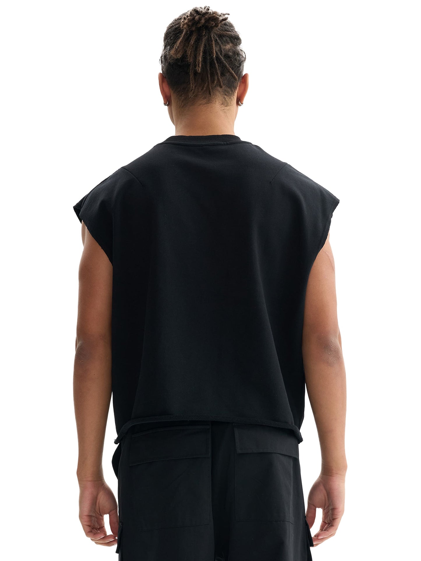 DARKFRASER French Terry Boxy Tank Top