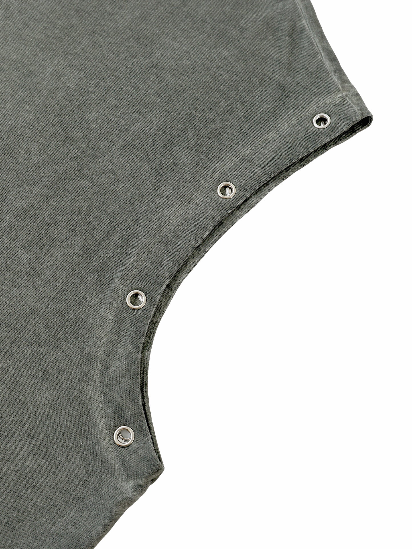 DARKFRASER Distressed Grommet Eyelet Tank Top